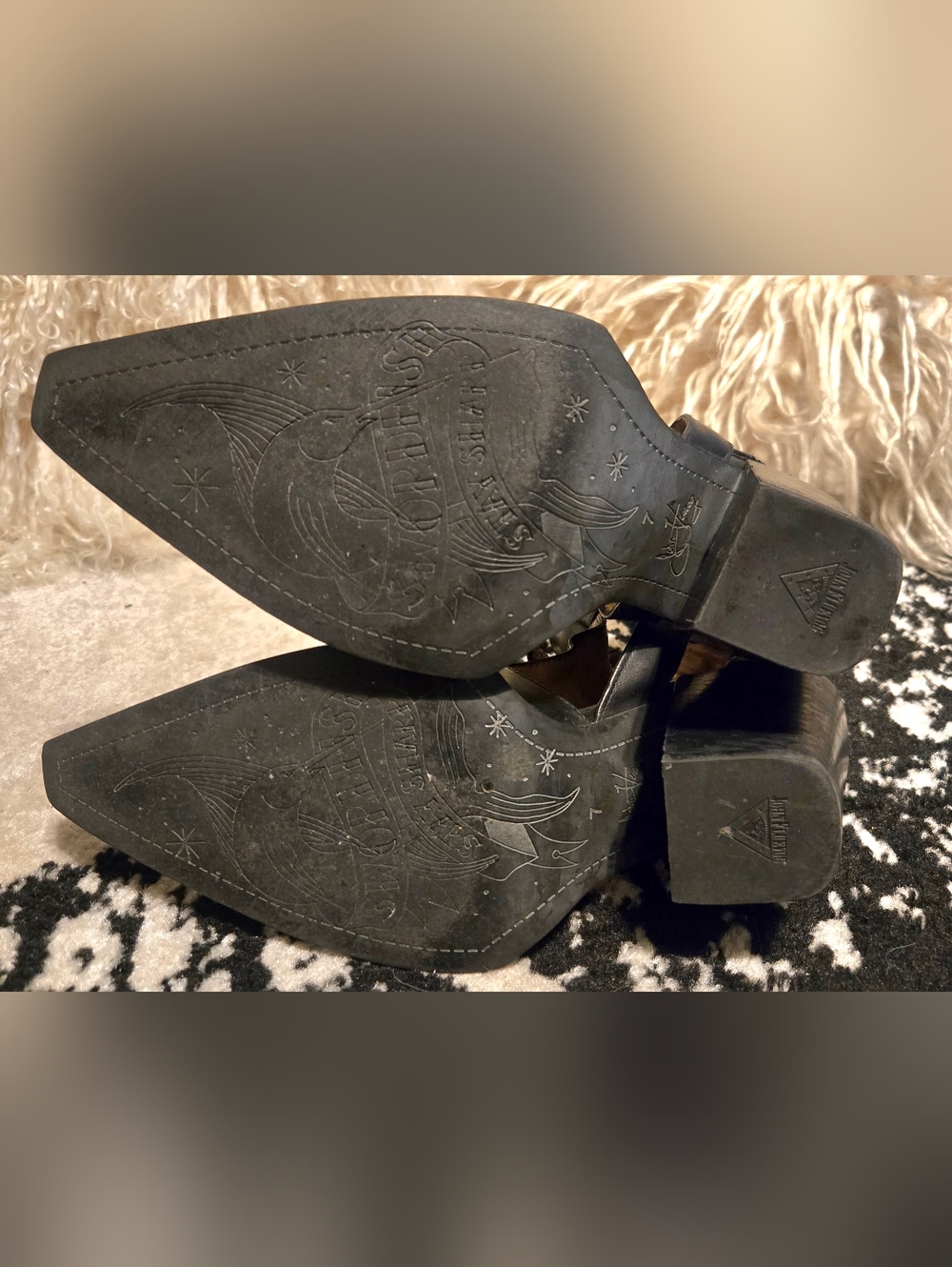 John Fluevog Postmodern Slushy Swordfish - Picture 6 of 8
